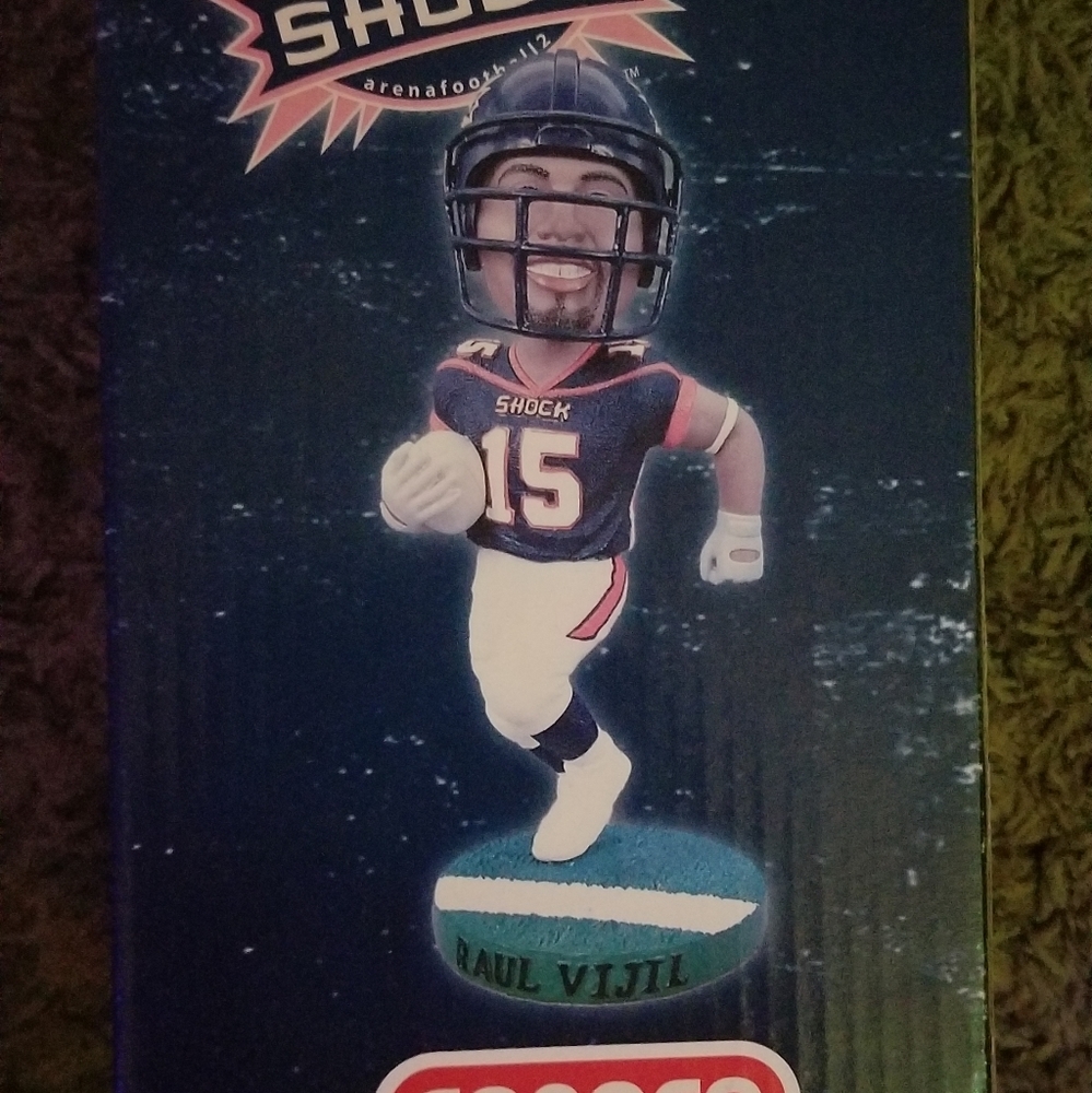 Spokane Shock Bobblehead Raul Vijil - Picture 3 of 5